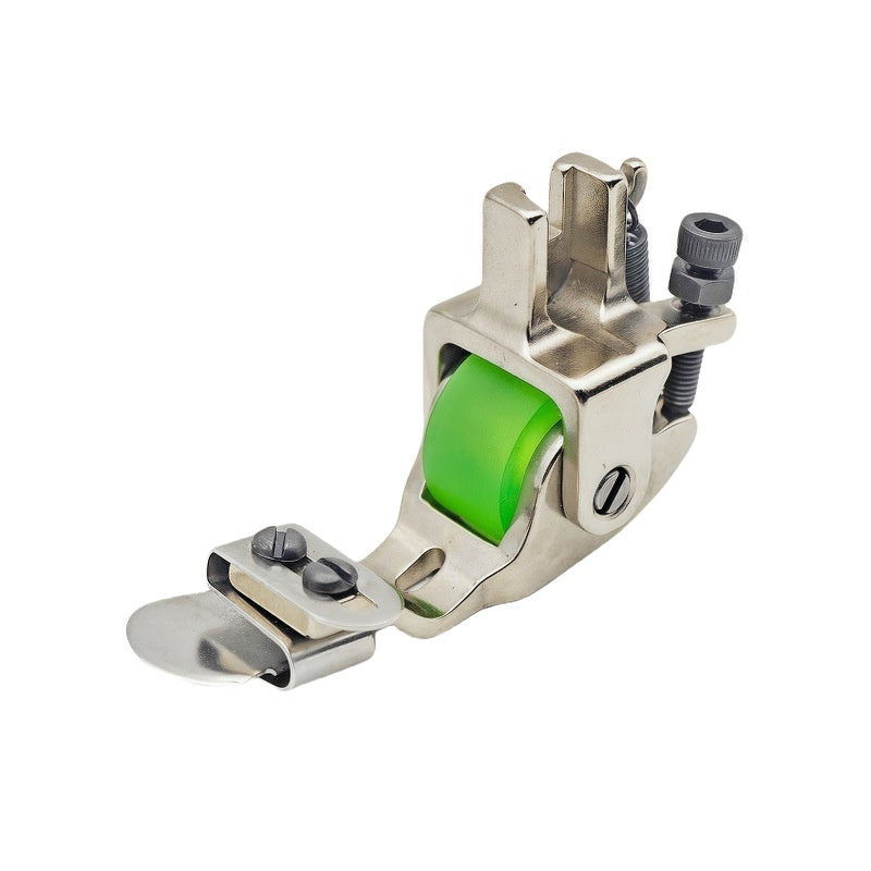 👩‍🏭🛞🧵🔥Odolné celoocelové přítlačné patky, speciálně navržené pro počítačové ploché šicí stroje, s tepelně odolnými zaoblenými hranami pro vysokou účinnost a úsporu práce.