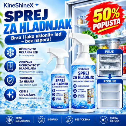 🔥【Kupite 1, dobijte 1 gratis】❄️ Novi sprej za odmrzavanje iz 2026. 🧡 Brzo uklanja led iz zamrzivača