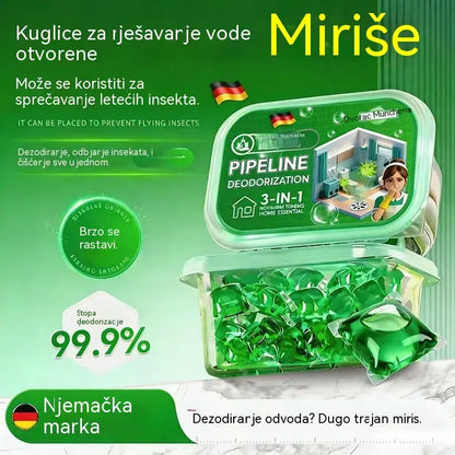 3 paquetes (150 comprimidos) por 25 € – 🔥🎉🎉. Cápsulas bioenzimáticas para eliminar los malos olores de los desagües.