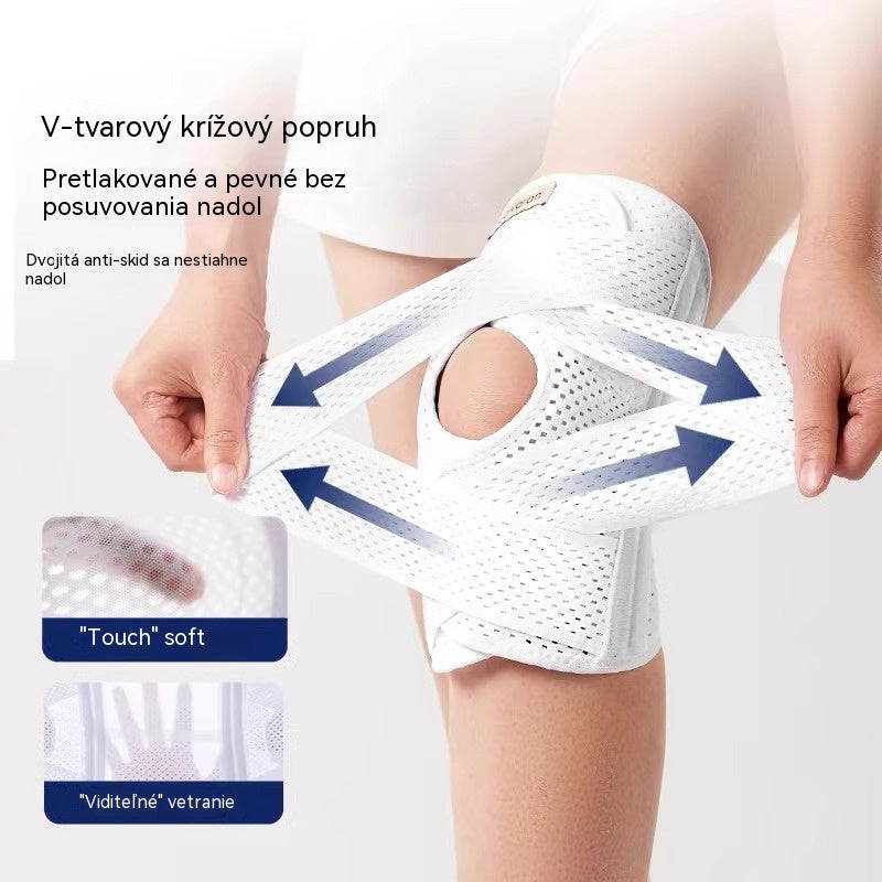 [Kúpte 1, dostanete 1 zadarmo] Dvojité pružinové chrániče kolien, vhodné na beh, cyklistiku, hranie lopty a iné športy.