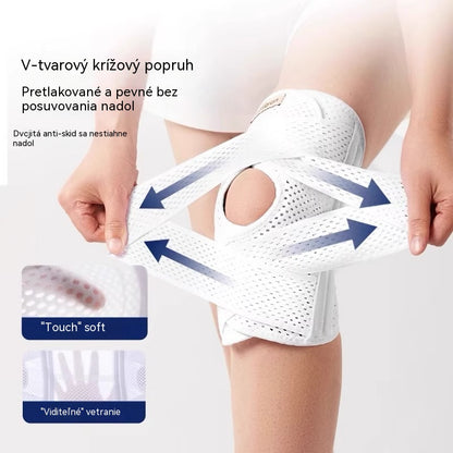 [Kúpte 1, dostanete 1 zadarmo] Dvojité pružinové chrániče kolien, vhodné na beh, cyklistiku, hranie lopty a iné športy.