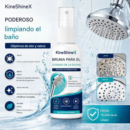 🚿💧Spray descalcificador de ducha de acción rápida