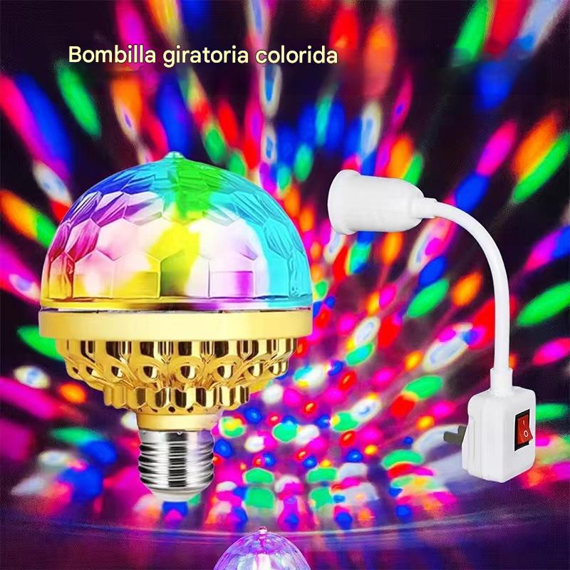 🎄 ¡Oferta navideña! 50% de descuento 🔥 Bola de discoteca mágica giratoria y multicolor