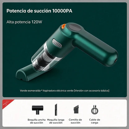 🚗✨ Potente aspiradora inalámbrica para coche – Compacta, sin cables y potente