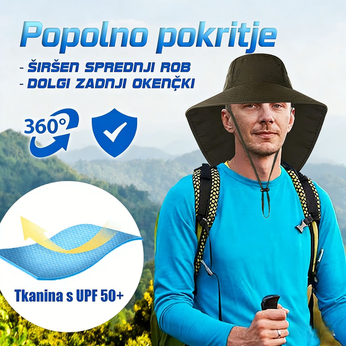 🔥【Compra 1, llévate 1 gratis】🔥Sombrero de pesca universal de verano con protección solar 2026