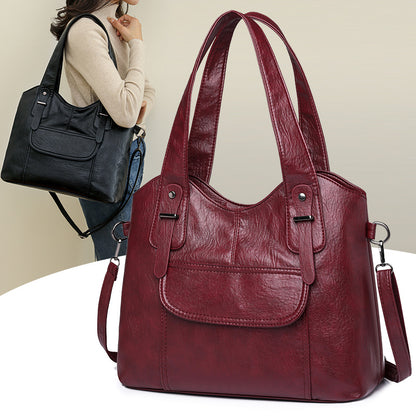 【Oferta por tiempo limitado, pago contra reembolso】👜👜2025 Bolso de mujer de moda elaborado en piel suave.