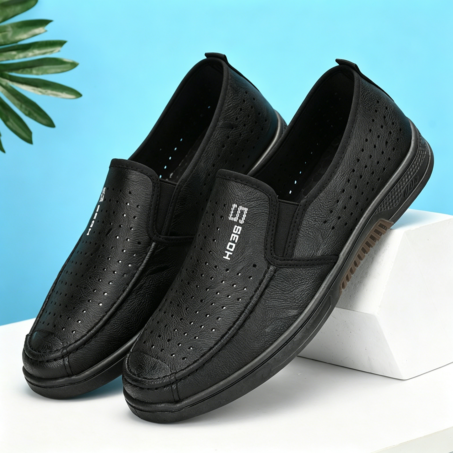 【Tallas 38–44】2026 Zapatos casuales de cuero genuino hechos a mano para exteriores para hombres,transpirable y cómodo