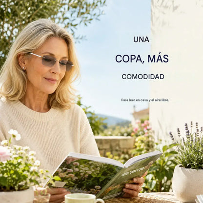 (🔥Compra uno y llévate otro gratis🔥) Gafas de lectura fotocromáticas inteligentes con tecnología Smart Zoom