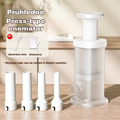 🌭 【Nový model 2025】Domácí ruční plnička klobás – snadná obsluha, šetří námahu, plnění za sekundu!