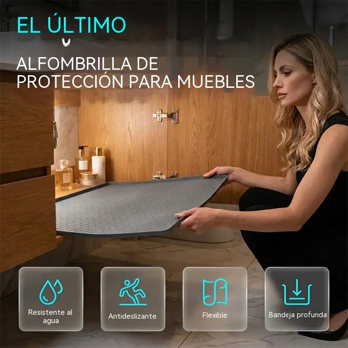 ✨1 piezas 33 euro✨ Alfombrilla multifuncional de silicona gruesa para fregadero, duradera y fácil de limpiar✨