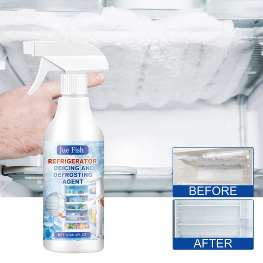 🧊【2 butelki】600 ml – Spray do rozmrażania lodówki i zamrażarki