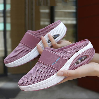 👡🛒【Novi proizvod po sniženoj cijeni】💖🎁【Veličine 35-43】Tenisice od šupljih mreža s zračnim jastučićima i visokom elastičnošću za neumorno hodanje iz 2026.