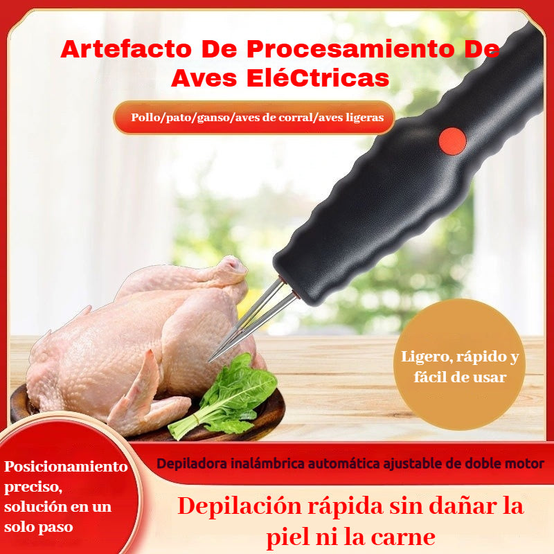 【🔥Éxito de Ventas】🐓🦆Nuevo 2025: Máquina eléctrica multifunción para depilar aves🐓🦆