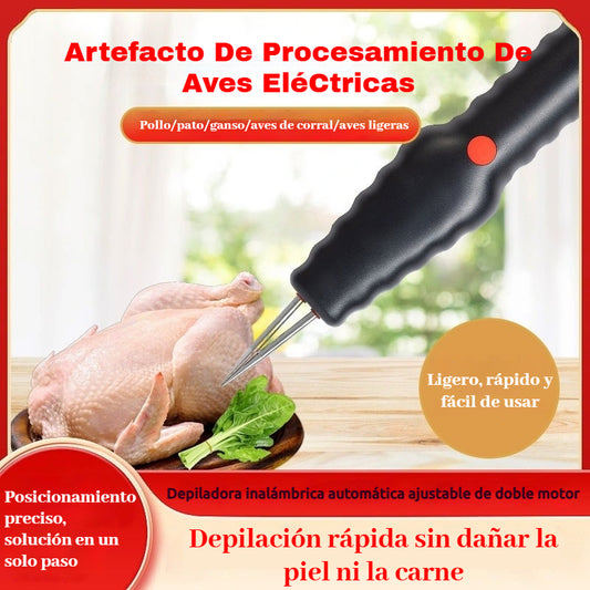 【🔥Éxito de Ventas】🐓🦆Nuevo 2025: Máquina eléctrica multifunción para depilar aves🐓🦆