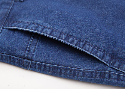 🙋‍♂️👖 Nové pohodlné pánske elastické priedušné džínsy s vysokým pásom 2025