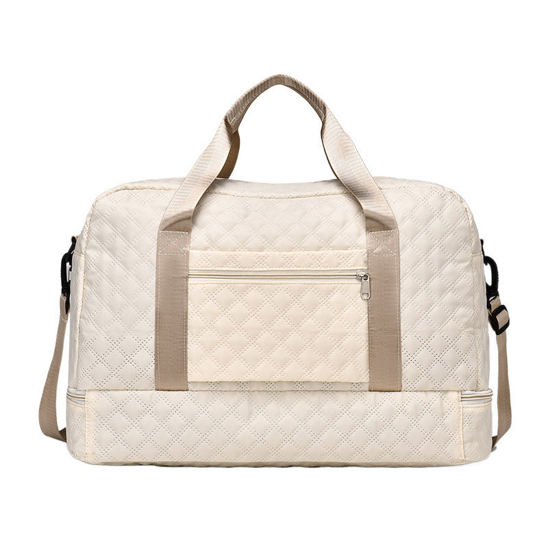 🔥 Elegante bolsa de viaje de gran capacidad con diseño de separación para uso húmedo y seco, adecuada para yoga y fitness