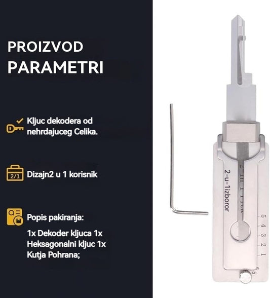 🔐Posebne ponude ovog tjedna🔑 - 49% popusta🔥Dekoder ključeva od nehrđajućeg čelika