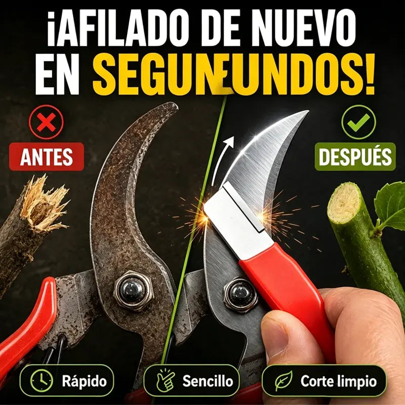 🔪Compra 1 y recibe 2 gratis✨ Afilador Portátil de Cuchillos y Tijeras – Recupera el Filo en Segundos 💥