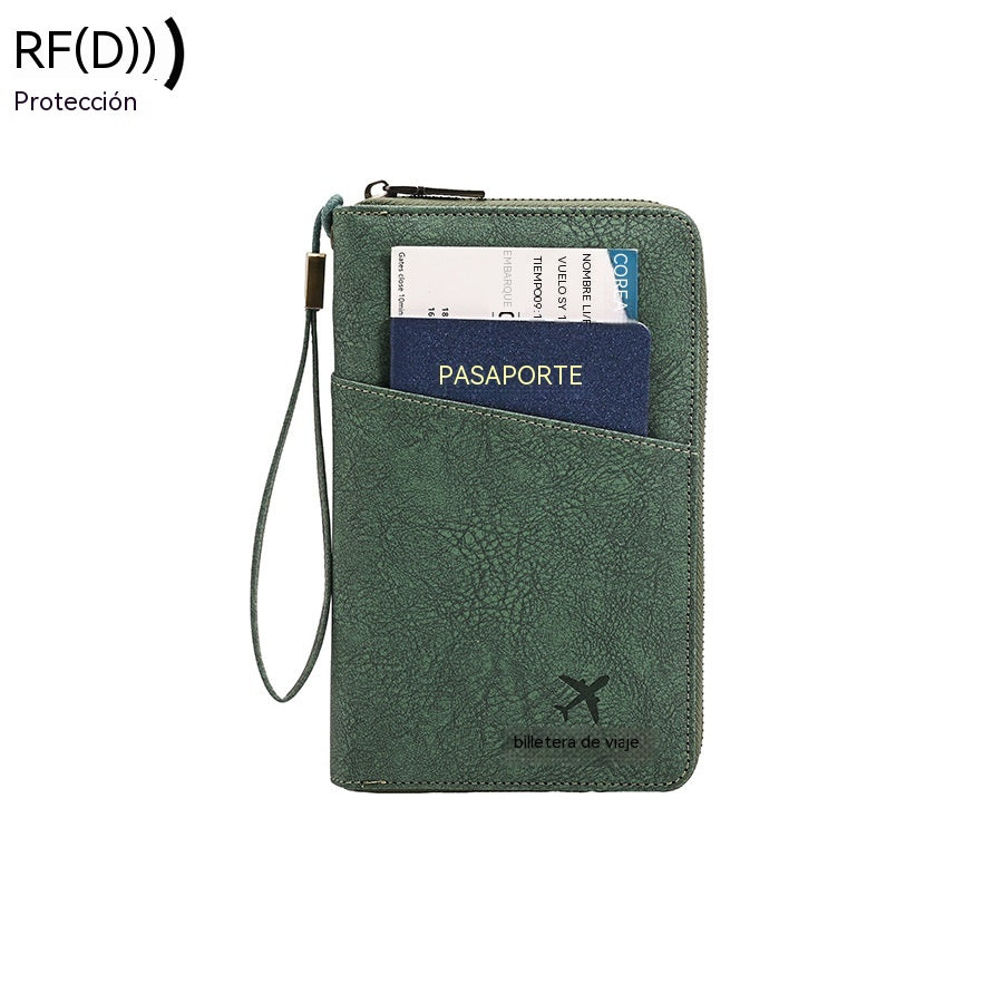 ✈️🧳 Cartera Organizadora Multifuncional para Viaje – Pasaporte, Billetes, Tarjetas y Documentos Siempre en Orden 🔥