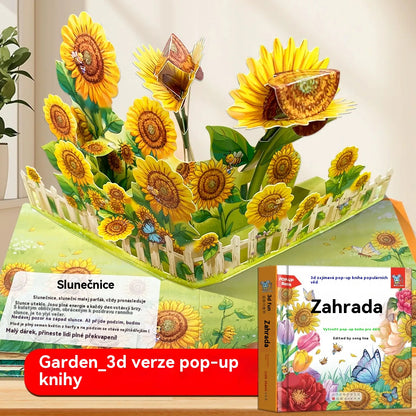 【Kupite 1, dobijte 1 gratis】2 komada 🎁🎁Knjiga od 2 3D životinja s mogućnošću otvaranja