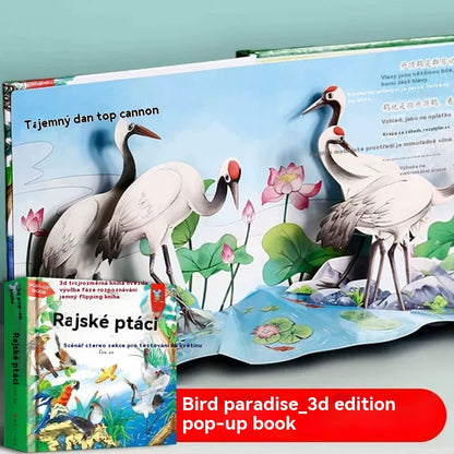 【Kupite 1, dobijte 1 gratis】2 komada 🎁🎁Knjiga od 2 3D životinja s mogućnošću otvaranja