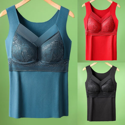 [Kúp 1 a získaj 2 zadarmo] [40 – 100 kg] Jesenná/zimná čipkovaná podprsenka s otvoreným chrbtom, zdvíha a zabraňuje ovisnutiu ✅