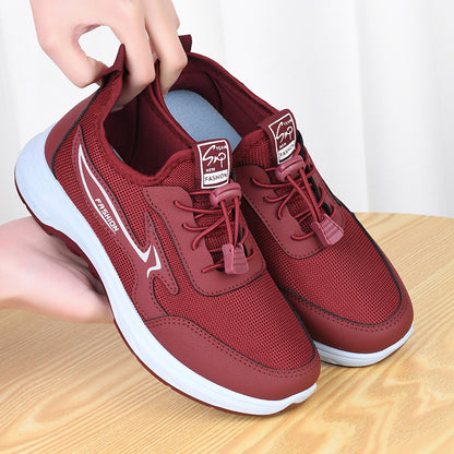 🤩🤩【36-41】2025 dámský nový styl pohodlné prodyšné neklouzavé sportovní boty jednoduché boty s měkkou podrážkou pro lidi středního a staršího věku