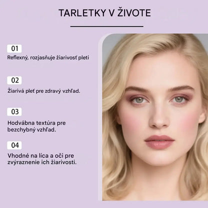 🔥🎨 Okamžite si vytvorte úžasnú paletu na líčenie očí a líc | Bez námahy dosiahnite jemnú a žiarivú pleť