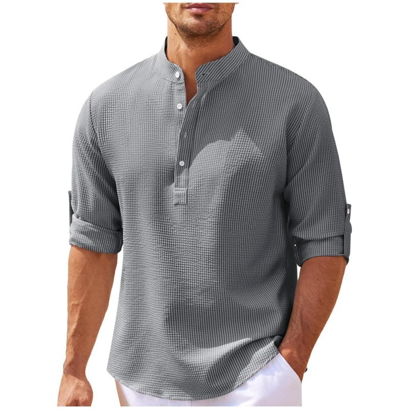 😍 Éxito en ventas 🔥 [M–3XL] Camisa transpirable para hombre — Cómoda y versátil