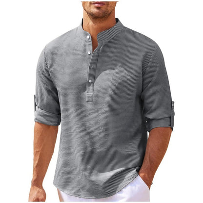 😍 Éxito en ventas 🔥 [M–3XL] Camisa transpirable para hombre — Cómoda y versátil