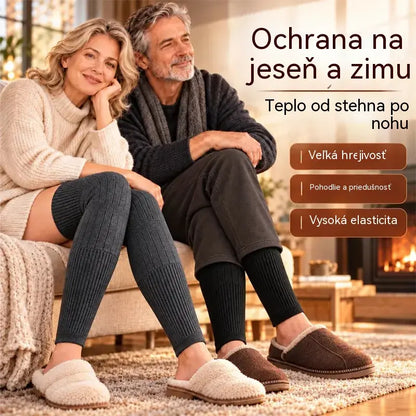 🦵 Hrejivé zimné návleky na kolená · Extra dlhý strih s mäkkou podšívkou · Zvýšená ochrana kolien a nôh!