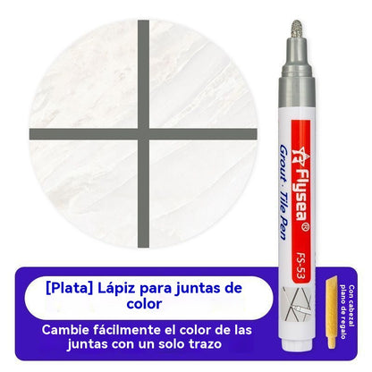 🔥【Paquete de 2】Lápiz para lechada de baldosas de cerámica resistente al moho y al agua