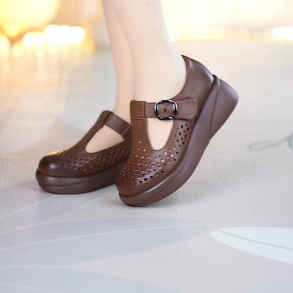 😍 Časovo obmedzená špeciálna ponuka! 👡 Ležérne a štýlové topánky s výrezom a mäkkou podrážkou z prírodnej kože.