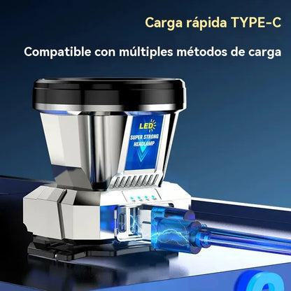 🌟💡Faros LED de inducción con carga USB inteligente