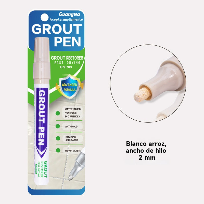 🔥【Compra 1 y llévate 1 gratis】Lápiz para juntas de pisos resistente a la humedad, al agua y al moho