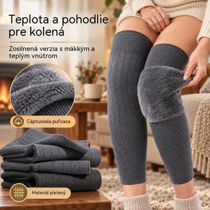 🦵 Hrejivé zimné návleky na kolená · Extra dlhý strih s mäkkou podšívkou · Zvýšená ochrana kolien a nôh!
