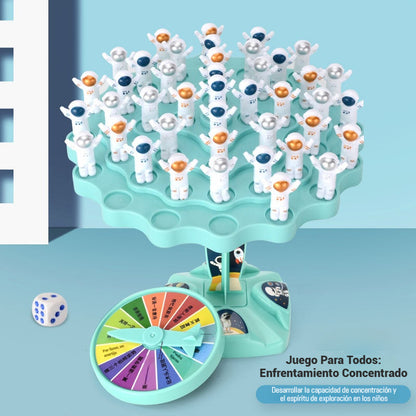 ✨🎁 Nueva edición 2025: Astronaut Balance juguete educativo interactivo para padres e hijos