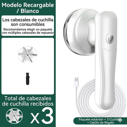 👚✨ Quitapelusas eléctrico portátil multifuncional quitapelusas profesional para prendas de lana punto y algodón 👕🧥🧶